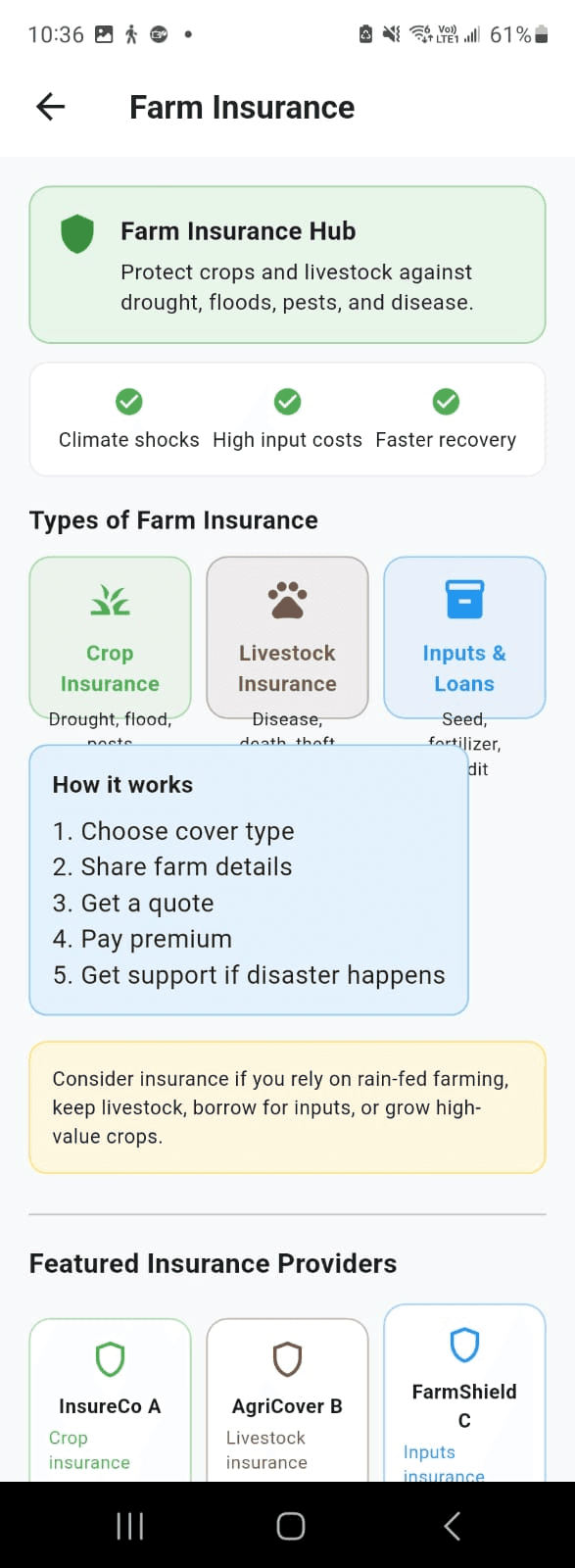 Kilimo Afya screenshot 8