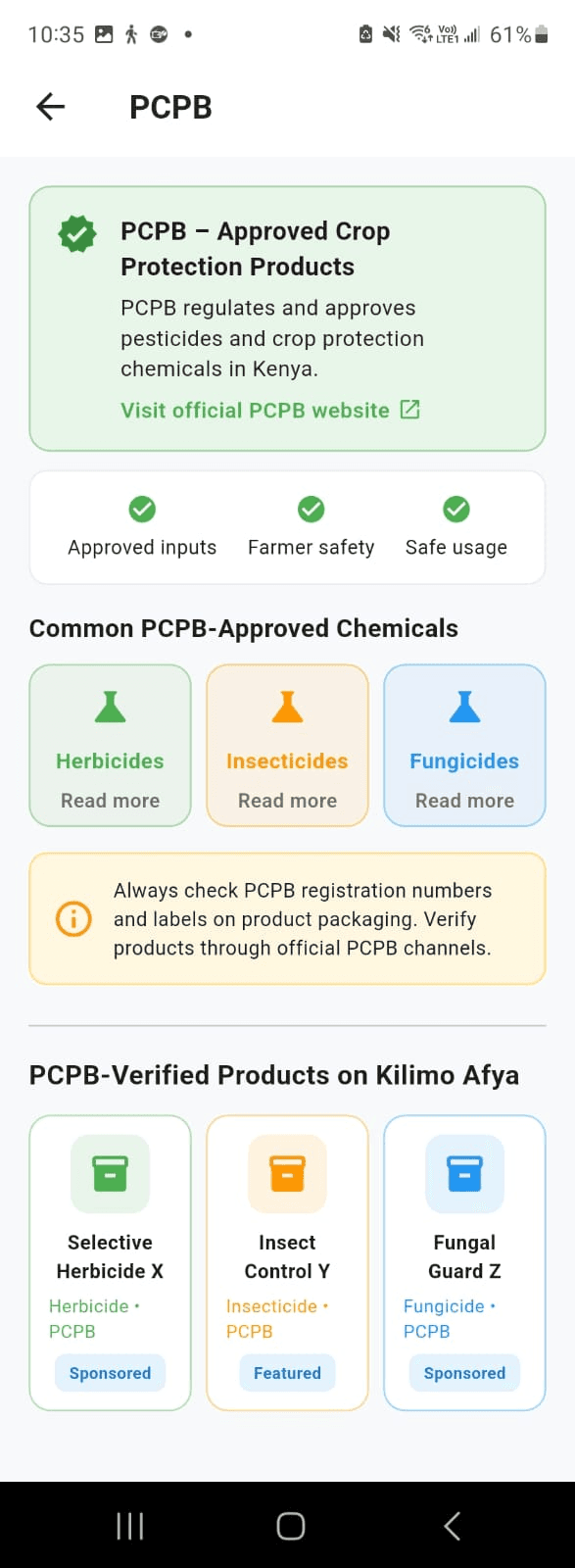 Kilimo Afya screenshot 7