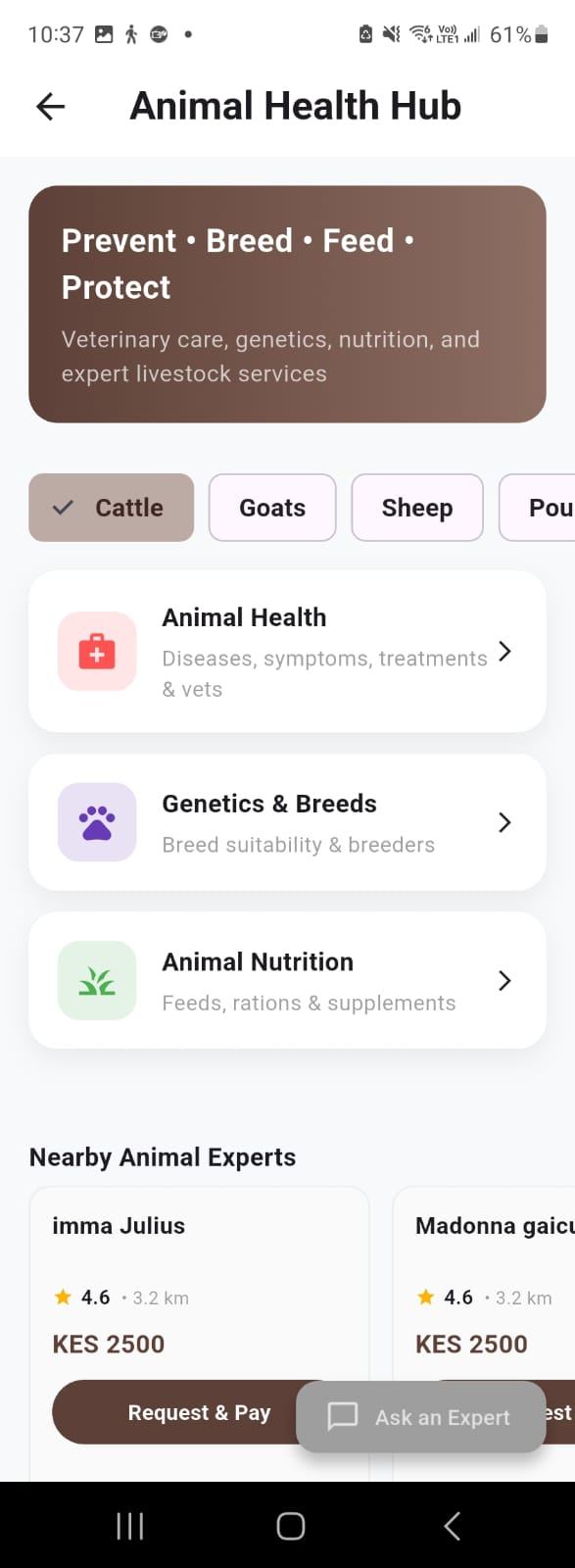 Kilimo Afya mobile app screenshot 10
