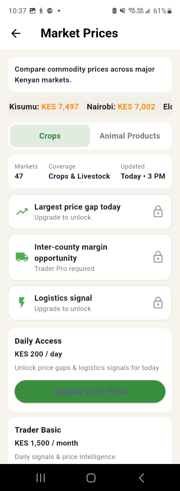 Kilimo Afya mobile app screenshot 11