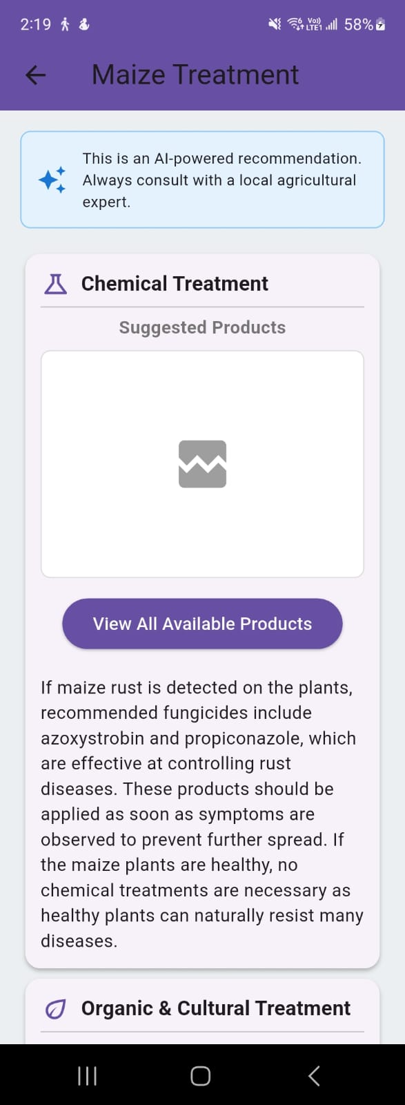 Kilimo Afya mobile app screenshot 4