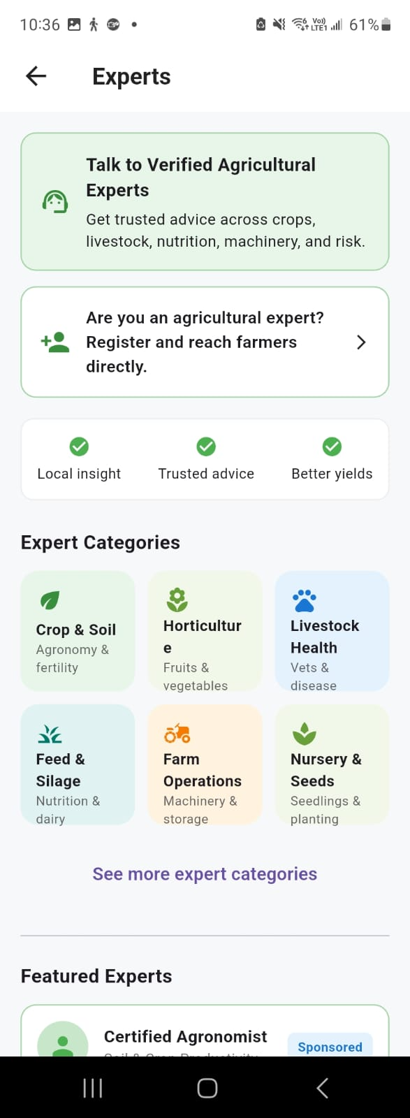 Kilimo Afya mobile app screenshot 9